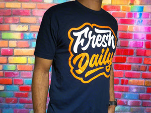 Tigers Fresh Daily Tee Navy Blue