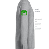 Heather Gray (90/10) - N3601 - SLEEVE_RIGHT